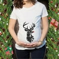 thumbnail image 1 of Rciityk Plus Size Maternity Shirts for Women Summer Maternity Clothes Casual Crew Neck Short Sleeve Print Pregnancy Tops, 1 of 5