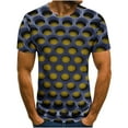 thumbnail image 1 of Rciityk Plus Size Tops for Men Digital Cool Design Graphic T Shirts Summer Casual Crewneck Short Sleeve T-Shirts, 1 of 5