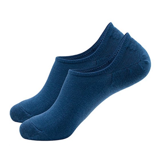 Rciityk No Show Athletic Socks Unisex Non Slip Flat Line A Pair Of Sock for Womens and Men Invisible Low Cut Solid Cotton Socks