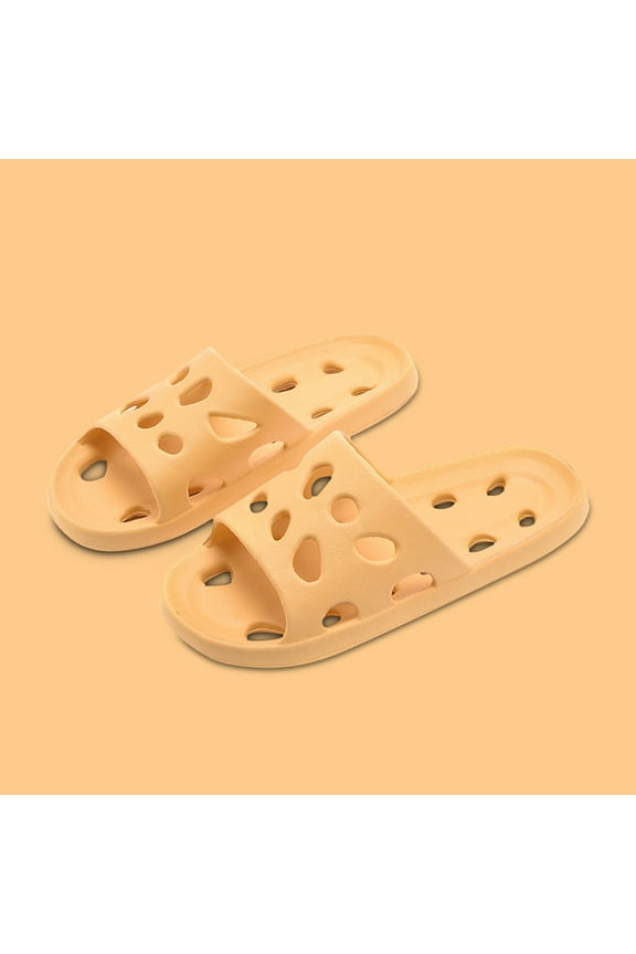 Slippers for Women and Men Quick Drying, Parent-Child EVA Open Toe Soft Slippers, Non-Slip Soft Bath Pool Gym Beach House Sandals for Indoor & Outdoor - Summer's Best Shoes