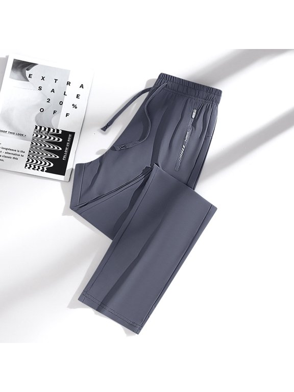 Sweatpants for Women Summer Thin Breathable Jogger Pants Casual Quick Dry Sports Pants with Pocket