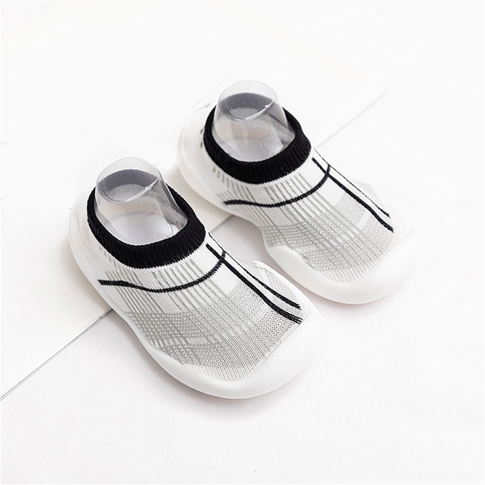 Rciityk Toddler Sock Shoes Baby Boy Girl Indoor First Walking Shoes ...