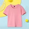 Rciityk Toddler T Shirts Girl Boy Short Sleeve Crew Neck Tee Tops Kid Cotton T-shirt Summer Casual Solid Color Tees Shirts for 8 Years