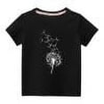 thumbnail image 1 of Rciityk Toddler T Shirts Kids Girls Boys Short Sleeve Crew Neck Shirt Summer Casual Cute Printed Tee Top for 9 Years, 1 of 4