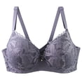 thumbnail image 1 of Rciityk Underwire Bras for Women Comfortable Push Up T-Shirt Bras Solid Color Convertible Straps Supportive Everyday Bras, 1 of 5
