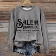 thumbnail image 1 of Rciityk Women Long Sleeve Sweatshirts Fall Crew Neck Pullover Tops Casual Loose Comfy Letter Printed Blouse - Fall Savings Clearance, 1 of 3