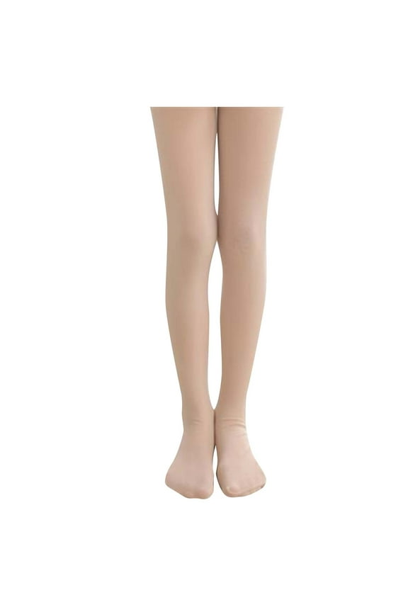 Women's 80 Denier Semi Opaque Tights High Waist Soft Solid Color Footed Pantyhose