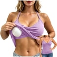 thumbnail image 1 of Rciityk Women's Camis Adjustable Strap Halter V Neck Tank Tops with Built-in Bra Solid Color Slim Fit Ruched Sleeveless Summer Tops, 1 of 8