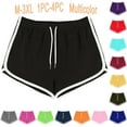 thumbnail image 1 of Rciityk Women's Sport Yoga Shorts Dolphin Workout Shorts Summer Casual Athletic Gym Shorts Elastic Waist Loungewear Shorts, 1 of 5