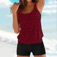 thumbnail image 1 of Rciityk Womens Swimsuits Tankini - Two Piece Athletic Womens Bathing Suits - Tummys Control Modest Swimwear with Shorts, 1 of 5