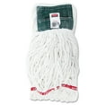 thumbnail image 1 of Rubbermaid Commercial Web Foot Shrinkless Looped-End Wet Mop Head Cotton/Synthetic Medium White, 1 of 3