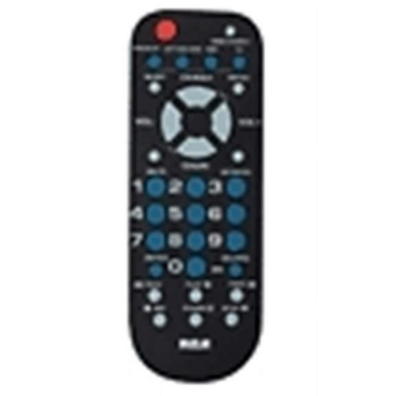 Rcr504Br Black Universal Remote 4 Function