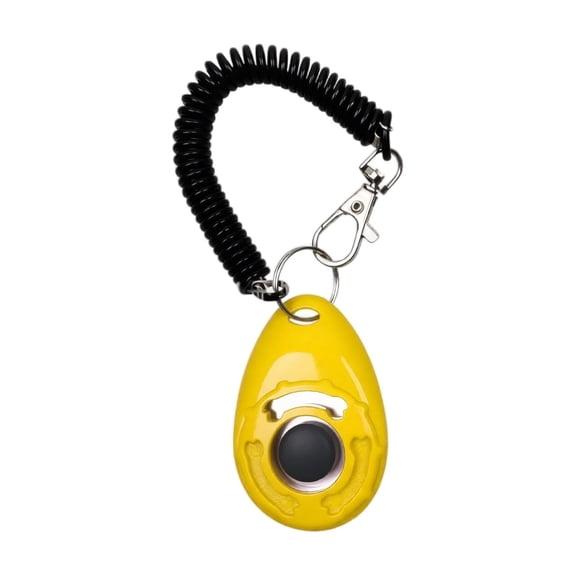 Rdausd Dog Training Clicker with Wrist Strap, Portable Positive Reinforcement Behavioral Trainer with Big Clear Click Button in Obedience, Tricks, Puppy Training, Ten Color Choices