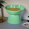 thumbnail image 1 of Rdausd Elevated Dog Cat Bowl with Angled Rim, Non-Slip Raised Pet Feeder for Neck Support, Tilted Food Water Dish for Small Medium Cats Dogs Puppies, Durable Plastic Bowl, 1 of 3