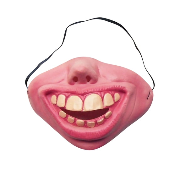 Rdausd Funny Dog Muzzle Costume Mask, Novelty Creepy Dog Face Mask for Small Medium Large Dogs, Hilarious Pet Costume Accessory for Parties Halloween Photos Pranks