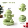 thumbnail image 1 of Rdausd Gingerbread Man Scented Candle, Christmas Soy Wax Figurine Candle, Holiday Aromatherapy Gift for Party Favor, Perfect Xmas Holiday Decor Gift for Family Friends, 1 of 4