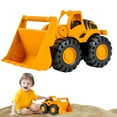 thumbnail image 1 of Rdausd Medium Friction Powered Construction Truck Toys, Push-Go Beach Engineering Vehicles for Sand, Dirt and Floor Play, Thickened Crash-Resistant Cars for Toddlers and Boys, 1 of 9