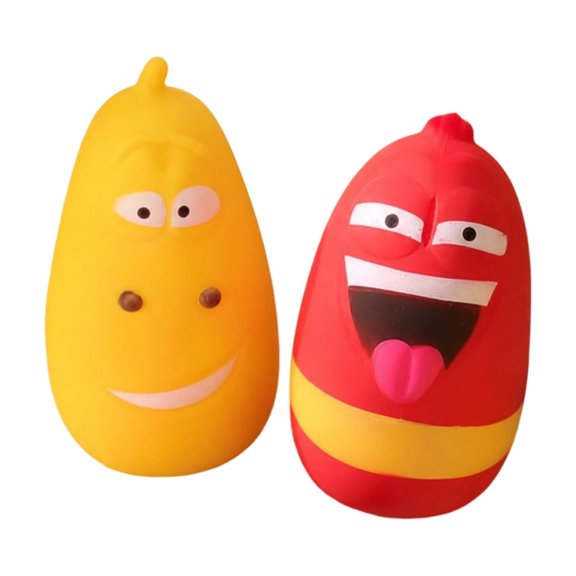 Rdausd Sensory Larva Squeeze Toy, Slow Rebound TPR Cute Worm Stress Relief Toy, Portable Fidget Squishy for Home Office Travel, Random 1 Pc