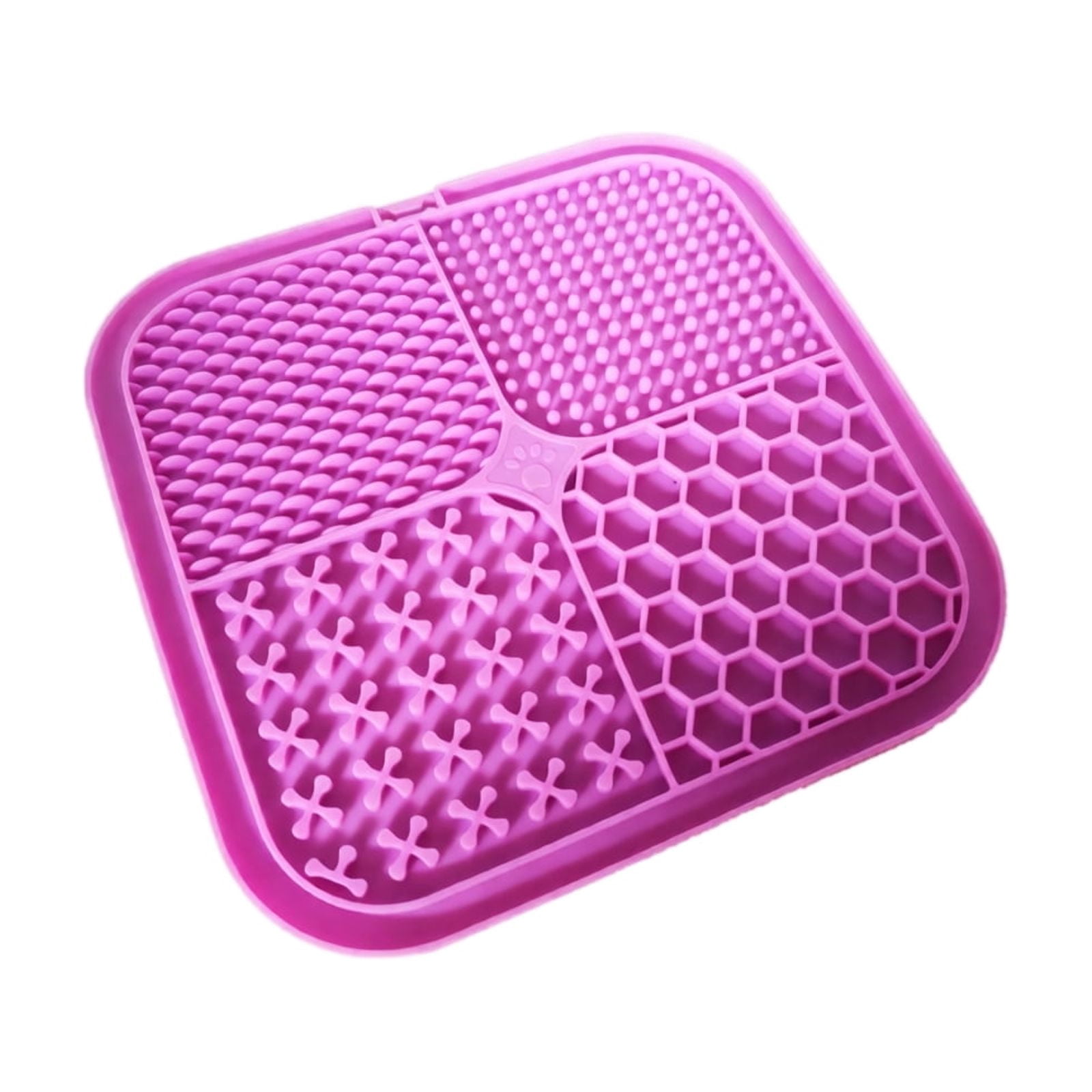 Rdausd Silicone Lick Mat for Dogs Cats, 7.87in Square Suction Cup Slow ...