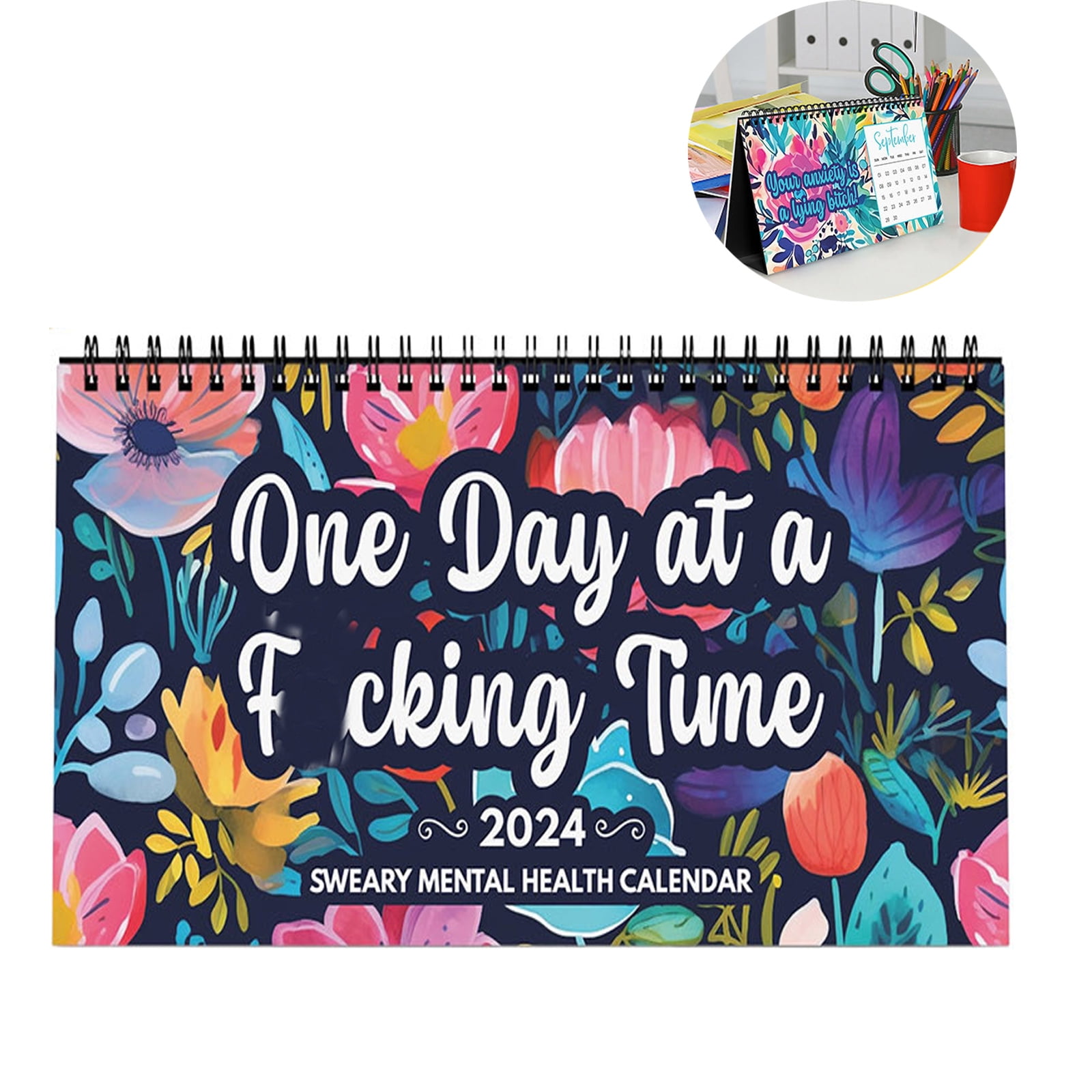Rdeuod 2024 Mental Health Calendar Funny Sweary Calendar 2024 Wall rdeuod-2024-mental-health-calendar-funny-sweary-calendar-2024-wall
