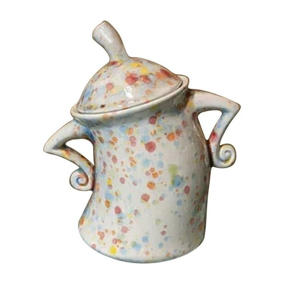 Rdeuod Airtight Ceramic Kitchen Storage Canisters For Food With Lids,Perfect For Coffee Tea Sugar Spices And More Foodfor Water, Tea or Coffee,A