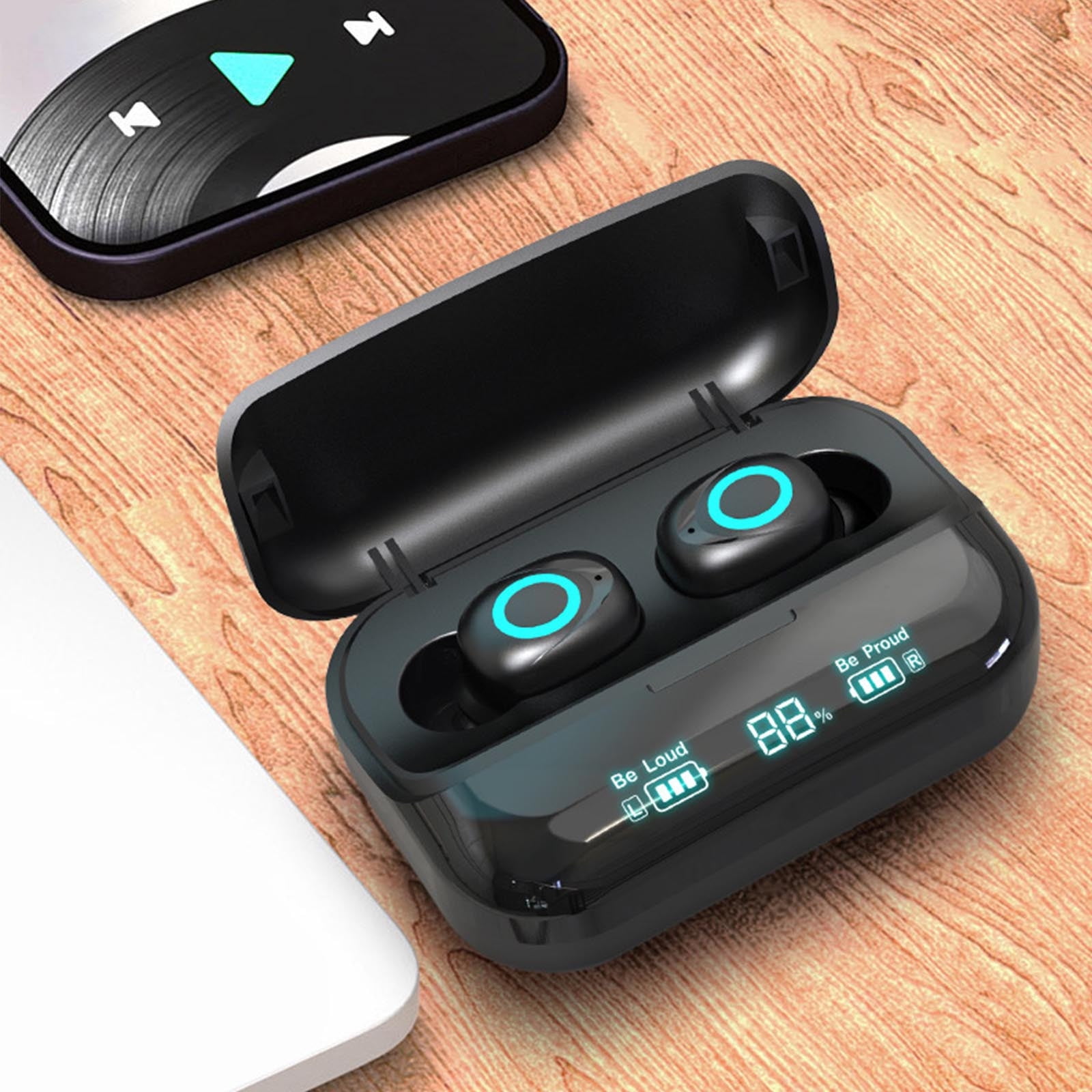 Rdeuod Bluetooth Headphones,Game Earbuds Wireless Stereo Headset Low