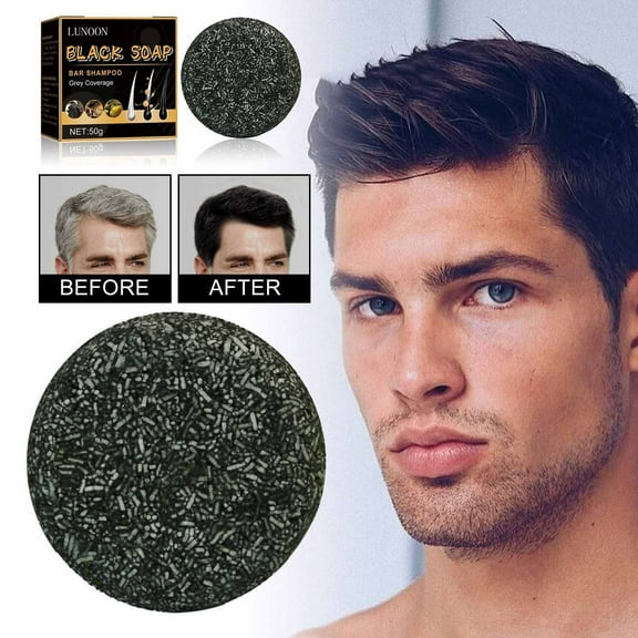 Rdeuod Gray Hair Reverse Bar, Mane Gray Reverse Bar,Natural Gray Hair Removal Soap, - Gray Hair Reverse Bar, Reverse Gray Hair Bar Shampoo - Gray White Hair Repair for Men Women,3pcs