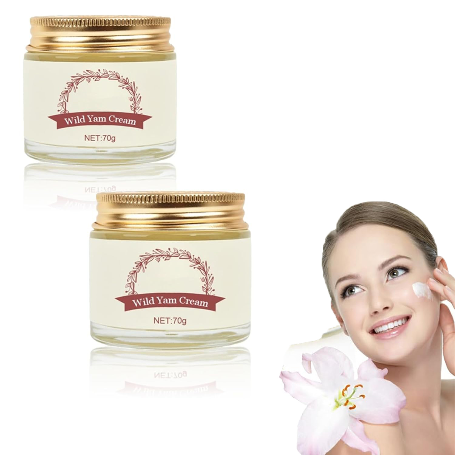 Rdeuod Wild Yam Cream Annas Wild Yam Cream Organic for Hormone Balance