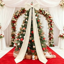 Rdhnmea 190cm Giant Bow Decoration Big Coquette Ribbon Bows for Wedding Engagement Birthday Party Backdrop Wall Home Christmas Decor