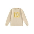 thumbnail image 1 of Rdhnmea Mommy and Me Matching Outfits Cute Bow Mama and Mini Long Sleeve Crewneck Sweatshirt Tops Mother Baby Matching Clothes, 1 of 9
