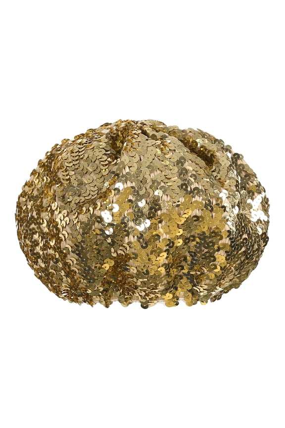 Women Girls Sparkly Sequin Beret Hat Fashion Fun Stretch Beanie Cap Headwear for Festival Party Club Christmas