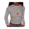 thumbnail image 1 of Rdhnmea Women T-shirt Long Sleeve Flower Print Slim Fit Tops Streetwear, 1 of 5