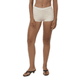thumbnail image 1 of Rdhnmea Women’s Ruched Lounge Shorts Low Waist Solid Color Mini Shorts, 1 of 6