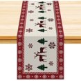 thumbnail image 1 of Rdsfhsp Christmas Decorations Indoor,Elk Table Runner for Christmas,Farmhouse Table Runners for Party Home Decor Living Room Dining Table Coffee Table -13 x 72 Inch, 1 of 5