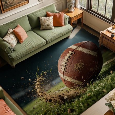 NFL Rugs for Home and Game Rooms