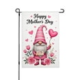 thumbnail image 1 of Rdsfhsp Happy Mother's Day Gnome Linen Garden Flag 12x18 inch, Mother's Day Yard Flag for Spring Summer Home Outdoor Garden Decoration, 1 of 5
