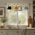 thumbnail image 1 of Rdsfhsp Sweet Home Window Valance Curtain, Cat Pattern Decorative Rod Pocket Short Curtain for Kitchen Bedroom Living Room, 1 of 5