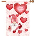 thumbnail image 1 of Rdsfhsp Valentine's Day Flag, 12x18 Inch Valentine's Heart Garden Flag Double Sided Valentine Yard Flags for Holiday Home Outside Decoration, 1 of 5