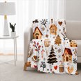 thumbnail image 1 of Rdsfhsp Winter Village Christmas Pattern Soft Flannel Throw Blanket, Ultra Soft Plush Holiday Blanket for Couch Sofa Bed, Cozy Seasonal Blanket for Winter Home Decor 50"x40", 1 of 5