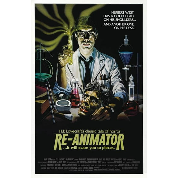 Re Animator Poster 12x18inch (30x46cm) poster, perfect for any room! Frameless art Wall Art Gift