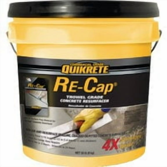 Re-Cap Trowel Grade Concrete Resurfacer - Single Pack  Residential Use, Standard Application