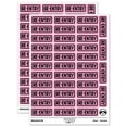 thumbnail image 1 of Re-Entry Event Club Bar Sticker Set - Light Pink - Gloss Finish - 1.5" Small, 1 of 7