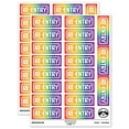thumbnail image 1 of Re-Entry Event Club Bar Sticker Set - Rainbow - Matte Finish - 2.00" Large, 1 of 7