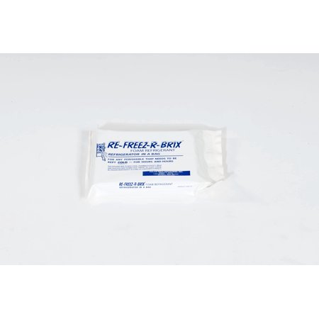 SSBM Re-Freez-R-Brix Cold Bricks 4.5" x 4" x 1.5" Long Lasting Refrigerant Pack 12 Count Case