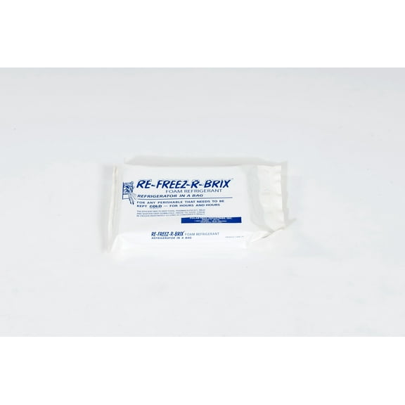 Re-Freez-R Ice Brix Cold Packs 9 x 8 x 1.5" 64 oz. 6/Case [Leak Proof and Reusable]
