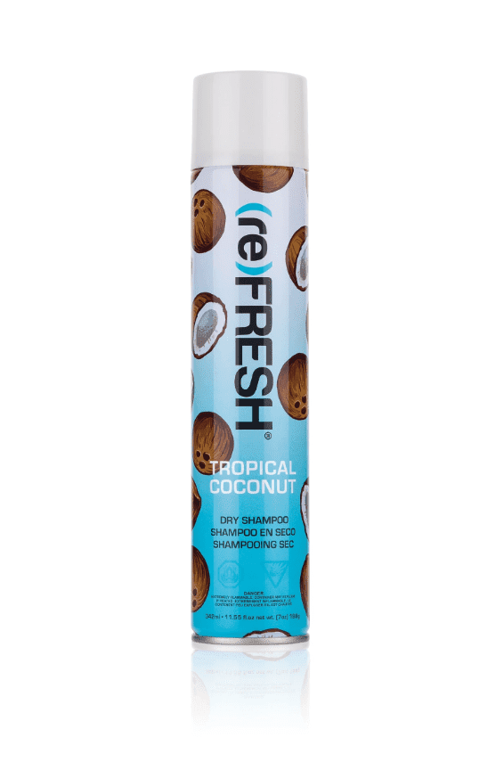Re Fresh Fast Absorbing Powder Spray Scene Can Dry Shampoo Hair Cleansing Care Tropical Coconut Freeze Vanilla