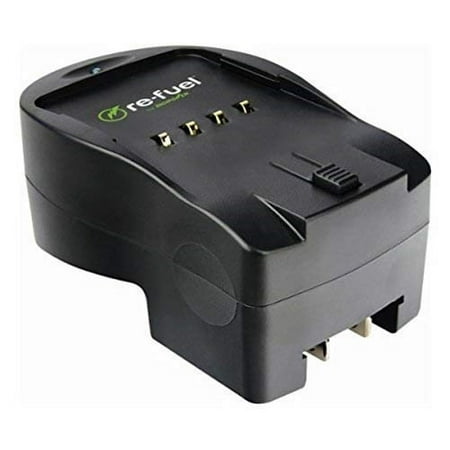 Digipower - DSLR Travel Charger For Canon Replacement Batteries (LP-E6/E12/E17) - Black