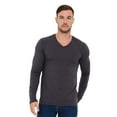 thumbnail image 1 of Re:Luxe Essential Long Sleeve V-Neck - Classic Fit, 1 of 10