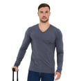 thumbnail image 1 of Re:Luxe Essential Long Sleeve V-Neck - Classic Fit, 1 of 10
