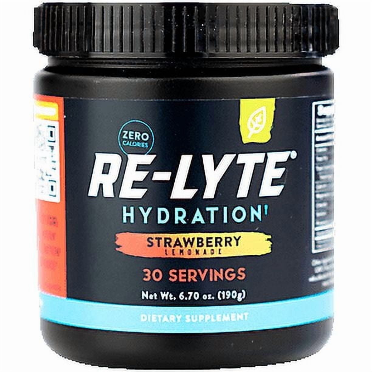 Redmond Re-Lyte Hydration, Strawberry Lemonade, 6.7 oz (190 g)